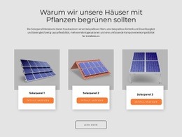 In Den USA Hergestellte Solarmodule - Kostenloser Download-Website-Builder