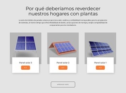 Paneles Solares Hechos En USA: Página De Destino Creativa Multipropósito