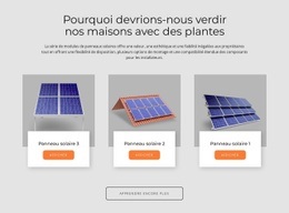 Panneaux Solaires Fabriqués Aux États-Unis - Website Creator HTML