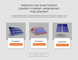 Zonnepanelen Gemaakt In De VS