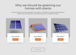 Ready To Use Site Design For Solar Panels Made In The USA