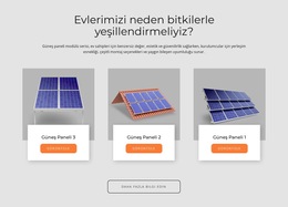 ABD'De Yapılan Güneş Panelleri - Açılış Sayfası