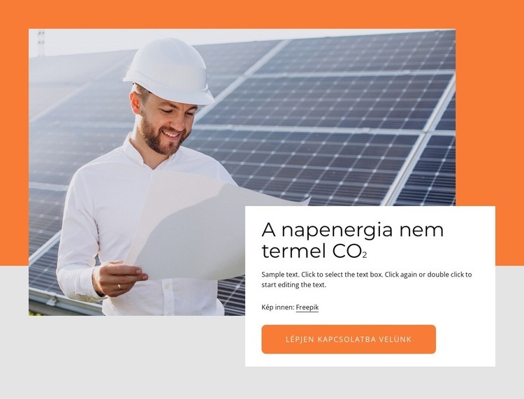 A napenergia előnyei Weboldal tervezés