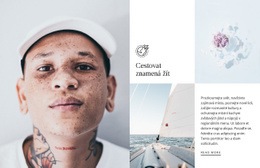 Travelis Žije – Jednoduchá HTML Šablona