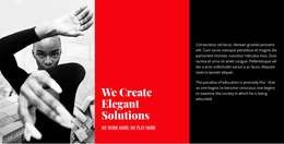 We Create Elegant Things - Joomla Website Template