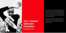 Nós Criamos Coisas Elegantes - HTML Ide