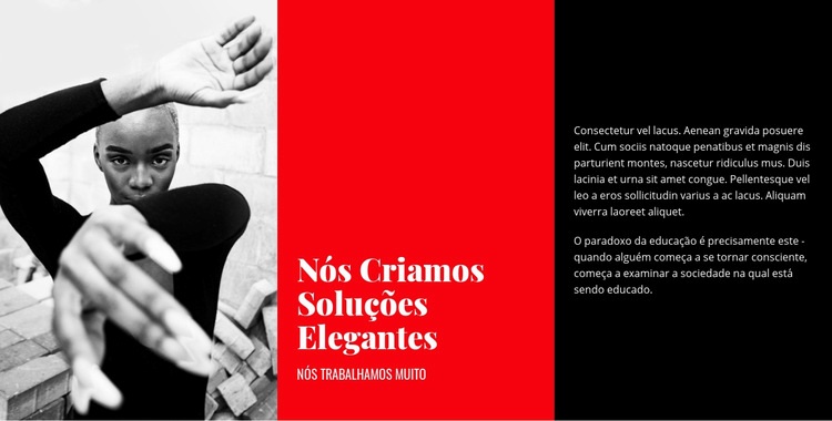 Nós criamos coisas elegantes Tema WordPress