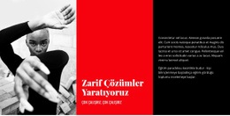 Zarif Şeyler Yaratıyoruz - Joomla Web Sitesi Şablonu