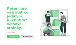 Řešení Jedním Kliknutím – Jednoduchá Šablona Webu