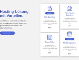 Hosting-Lösung Mit Vorteilen Kostenlose Vorlagen