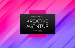 Content-Agentur Für Branding-Design Eine Seitenvorlage