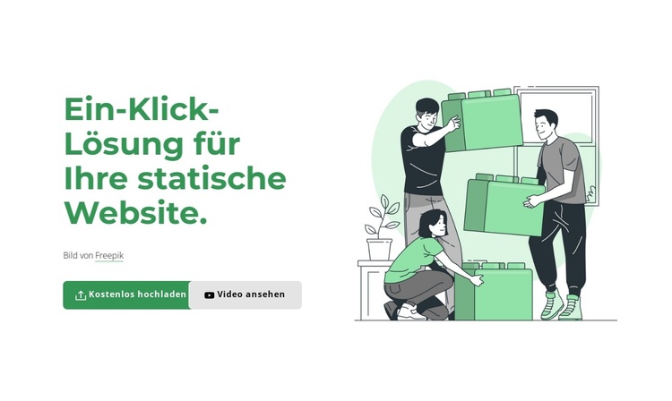 Ein-Klick-Lösung WordPress-Theme