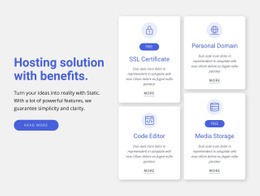 Hosting Solution With Benefits