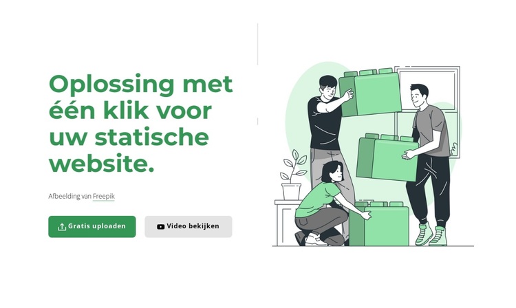 Oplossing met één klik WordPress-thema