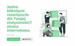 Rozwiązanie Jednym Kliknięciem - Inspiracja Makietą Strony Internetowej