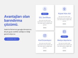 Avantajlı Barındırma Çözümü - HTML Creator