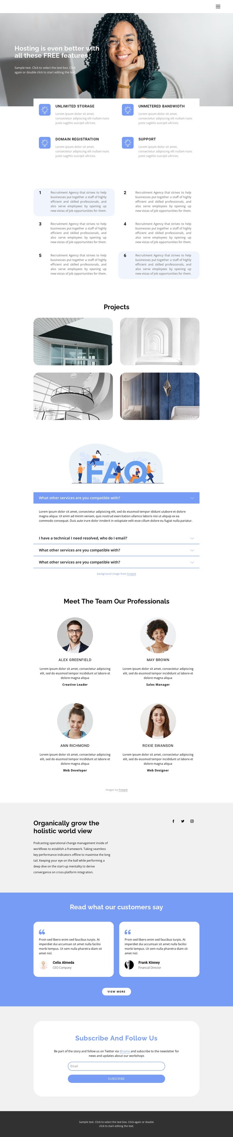 Innovative business development Elementor Template Alternative