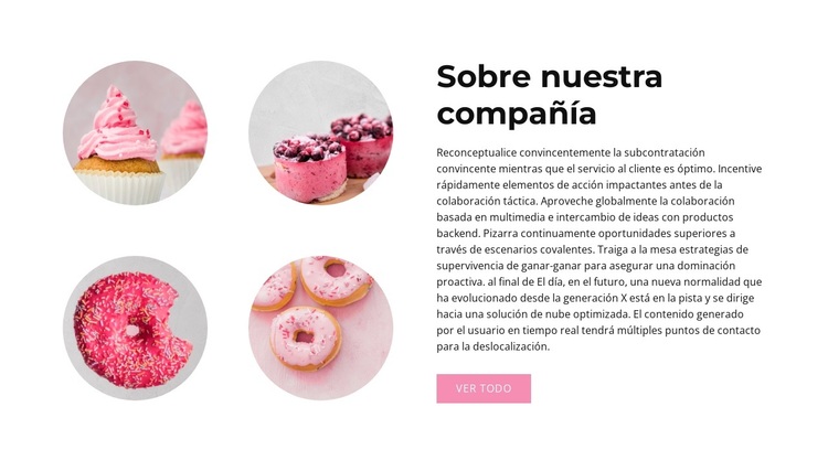 En rosa Tema de WordPress