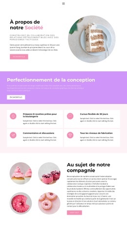 À Propos De Notre Fabrication - Conception De Site Web Simple