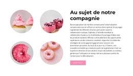 Conception De Site Prête À L'Emploi Pour En Rose