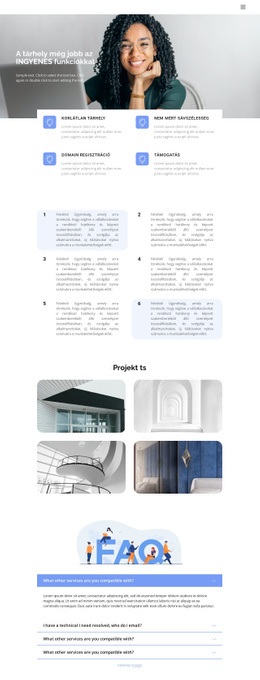 Innovatív Üzletfejlesztés - Webhelysablonok