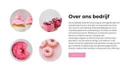 Roze - Websitemodel Met Slepen En Neerzetten