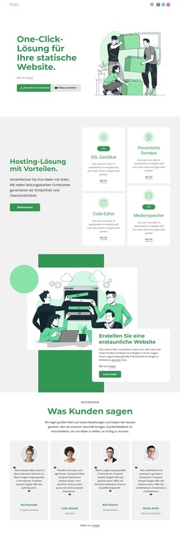 Entwicklungsfirma – Kreatives, Vielseitiges WordPress-Theme