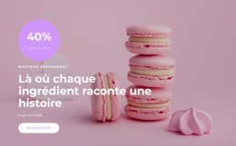 Liste Des Ingrédients Modèle HTML5 Et CSS3