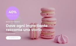 Elenco Degli Ingredienti Modello HTML5 E CSS3