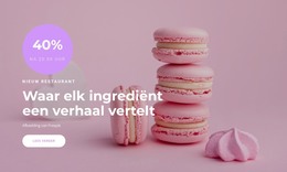 Lijst Met Ingrediënten - Gratis Sjabloon