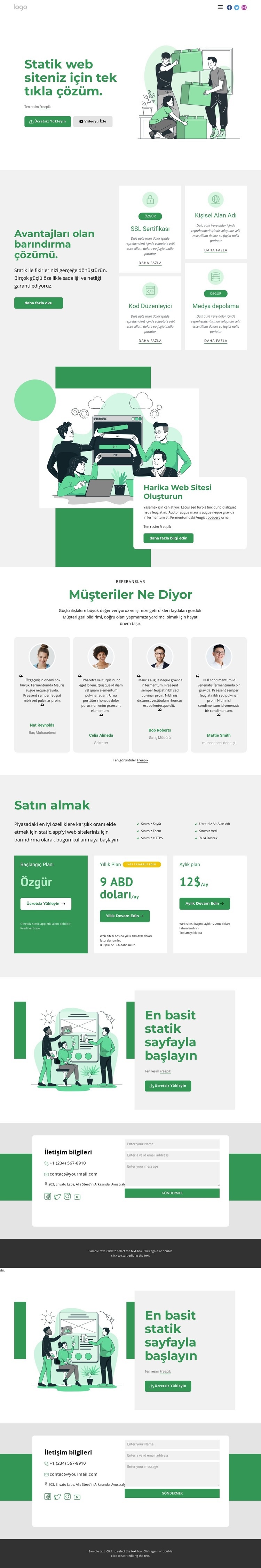 Geliştirme şirketi Web sitesi tasarımı