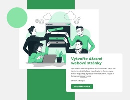 Prémiový Design Webových Stránek Pro Vytvořit Web