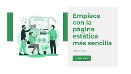 Crear Página Estática - Diseño De Sitio Web Sencillo