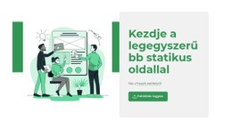 Statikus Oldal Létrehozása – Professzionális Tervezés