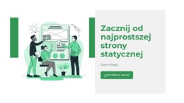 Utwórz Stronę Statyczną – Szablon Elementów Premium