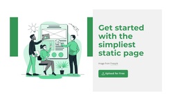 Create Static Page - Premium Elements Template