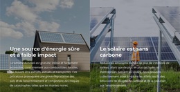 Source D'Énergie À Faible Impact - Page De Destination
