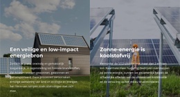 Energiebron Met Lage Impact - Persoonlijk Websitesjabloon