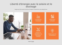 Liberté D'Énergie Avec Le Stockage Solaire