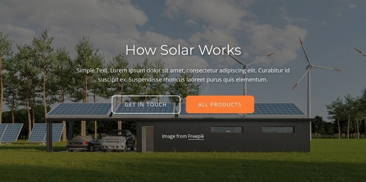 Solar power works by converting energy Wysiwyg Editor Html 