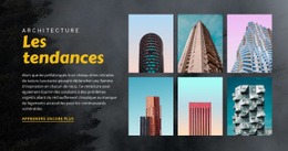 Tendances Architecturales - Modèle Gratuit