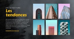 Tendances Architecturales - Thème WordPress Professionnel Personnalisable