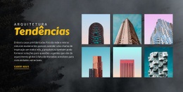Tendências De Arquitetura - Modelo HTML5 Para Download Gratuito