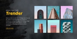 Produktdesigner För Arkitektur Trender