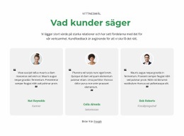 3 Spalter Med Vittnesmål