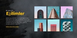 Mimari Trendler - Açılış Sayfası