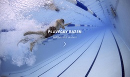 Plavecký Bazén – Stažení Šablony HTML