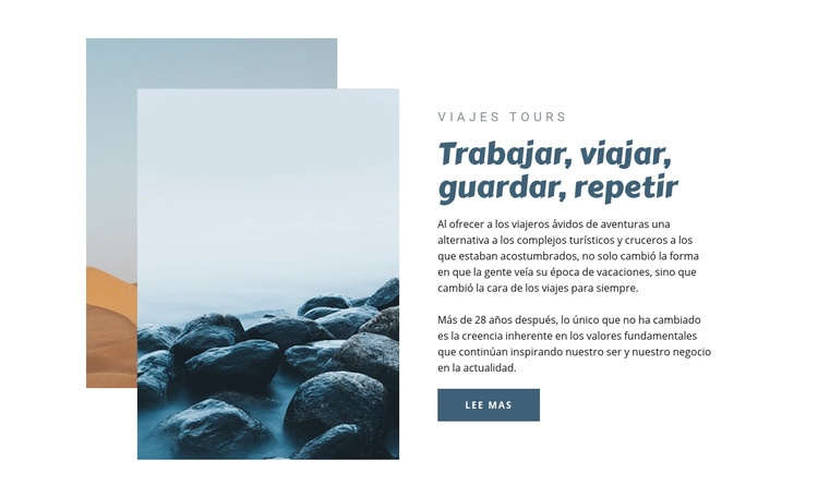 Trabaja y viaja Creador de sitios web HTML