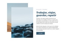 Trabaja Y Viaja: Plantilla HTML5 En Blanco