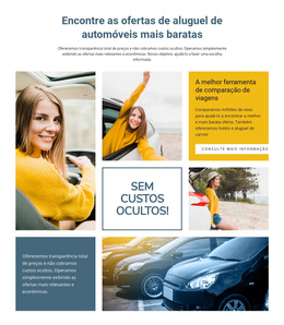 Tema WordPress Multifuncional Para Aluguel De Carros Barato Em Todo O Mundo